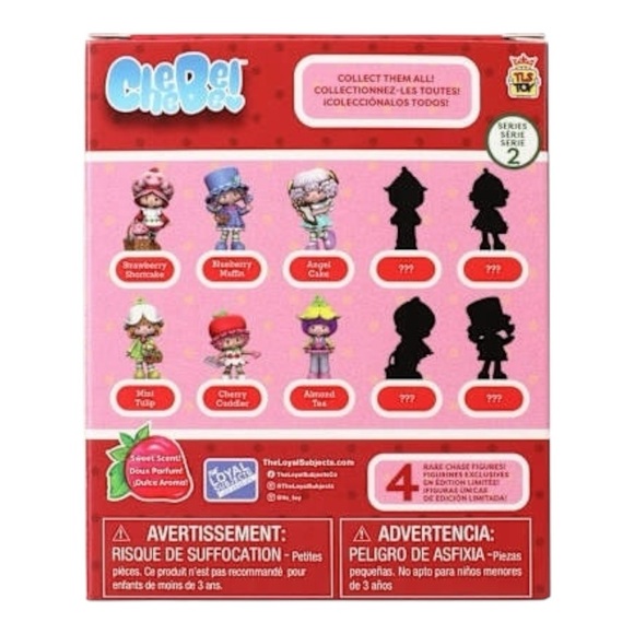 Strawberry Shortcake Mini TLS CheeBee Figures Complete Collection Series 2 - Picture 8 of 8